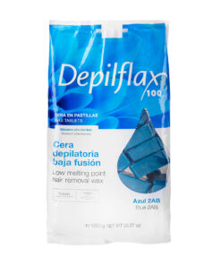 DEPILFLAX WOSK TWARDY BEZPASKOWY DO DEPILACJI 1KG AZULEN