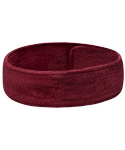 Opaska frotte bordowa