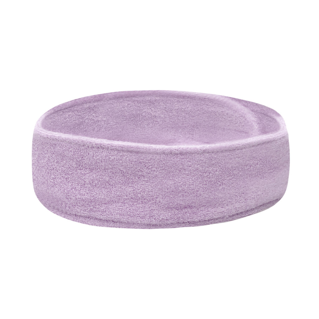 Opaska frotte fiolet