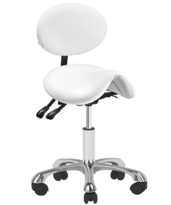Taboret kosmetyczny 1025 biały Giovanni