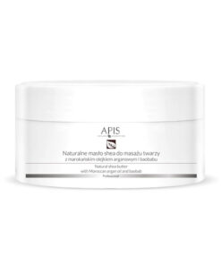 Apis naturalne masło shea z olejkiem argan. do masażu twarzy 100 g
