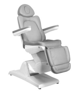 Fotel kosmetyczny elektr. Azzurro 870 3 siln. szary