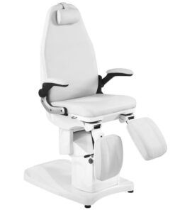 Fotel podologiczny elektr. Azzurro 709A 3 siln. biały