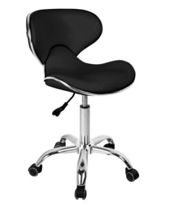 Gabbiano taboret kosmetyczny Q-4599 czarny