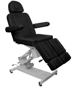 Fotel kosmetyczny elektr. Azzurro 706 pedi 1 siln. czarny