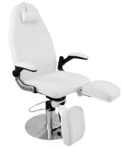 Fotel podologiczny hydrauliczny Azzurro 713A biały