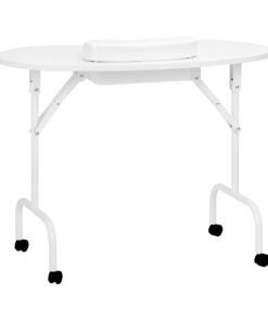 Biurko składane 4031 białe + torba