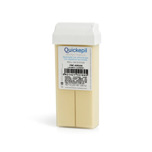 Quickepil wosk do depilacji rolka zink-argan 110 g