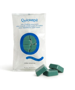 QUICKEPIL WOSK DO DEPILACJI TWARDY BEZPASKOWY DO DEPILACJI VEGETAL 1 KG ZIELONY