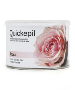 Quickepil wosk do depilacji puszka różany 400 ml