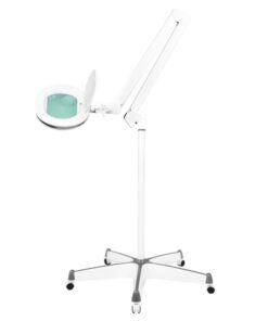 Lampa lupa Elegante 6028 60 led smd 5d ze statywem reg. natężenie światła