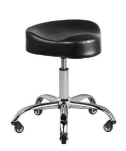 Gabbiano taboret fryzjerski A450 czarny