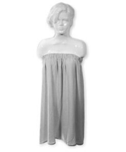 Peleryna frotte szary nr 29