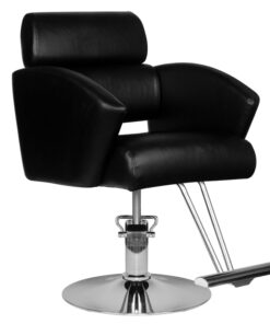 Hair System fotel fryzjerski HS02 czarny