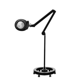 Lampa lupa Elegante 6025 60 led smd 5d black ze statywem