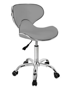 Gabbiano taboret kosmetyczny Q-4599 szary