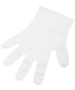 Jednorazowe rękawice foliowe 100 szt. 6 g 26 x 24 standard