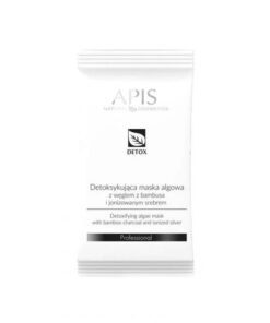 Apis detox maska algowa detoksykująca z węglem z bambusa i jonizowanym srebrem 20 g