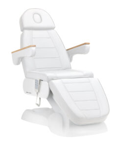 Fotel kosmetyczny elektryczny SILLON Lux 273b 3 silniki biały