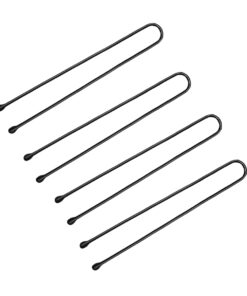 Kokówki fryzjerskie do włosów E-63 150 szt. 4,9 cm czarne