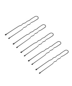 Kokówki fryzjerskie do włosów E-65 300 szt. 5 cm czarne