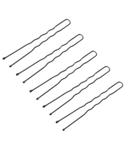 Kokówki fryzjerskie do włosów E-65 300 szt. 6 cm czarne