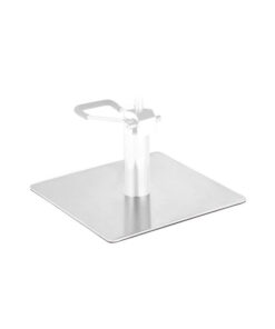 Podstawa do fotela fryzjerskiego kwadratowa inox L009
