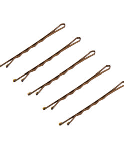 Wsuwki fryzjerskie do włosów 120 szt. E-57 5,6 cm złote