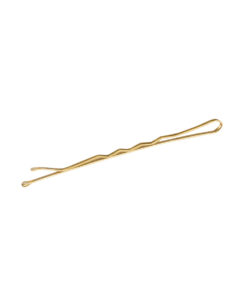 Wsuwki fryzjerskie do włosów E-64 36 szt. 6 cm złote