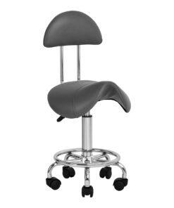 Taboret kosmetyczny 6001 szary