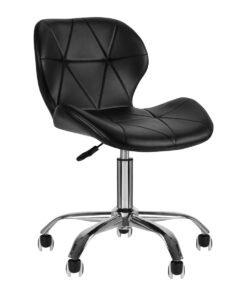 Taboret kosmetyczny QS-06 czarny