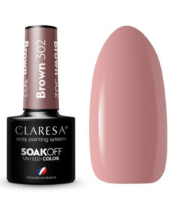CLARESA Lakier hybrydowy BROWN 304 -5g