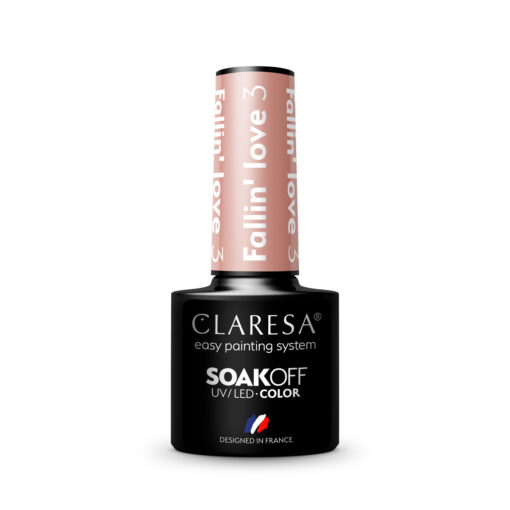 CLARESA Lakier hybrydowy FALLIN""LOVE 3 -5g