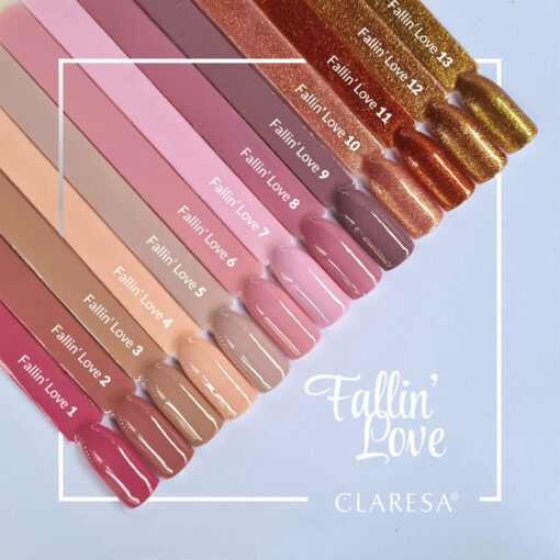 CLARESA Lakier hybrydowy FALLIN""LOVE 3 -5g
