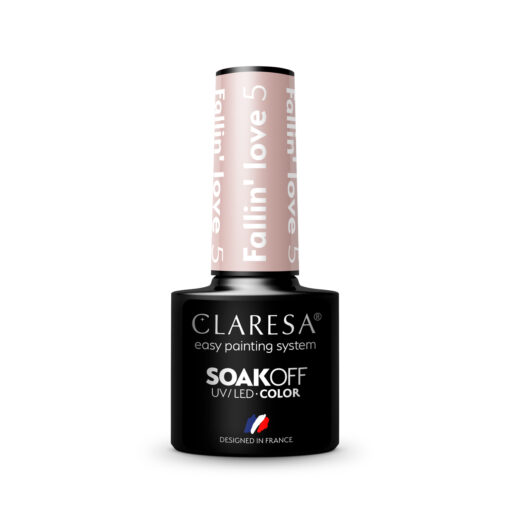 CLARESA Lakier hybrydowy FALLIN""LOVE 5 -5g