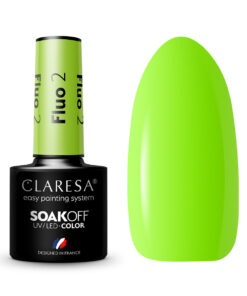 CLARESA lakier hybrydowy FLUO 2 -5g