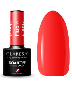 CLARESA lakier hybrydowy FLUO 4 -5g