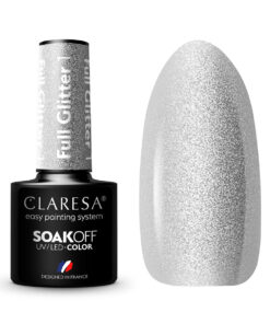 CLARESA Lakier hybrydowy FULL GLITTER 1 -5g