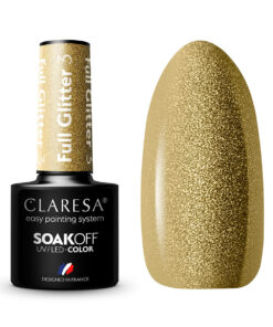 CLARESA Lakier hybrydowy FULL GLITTER 3 -5g