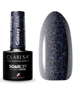 CLARESA Lakier hybrydowy Galaxy Black 5g