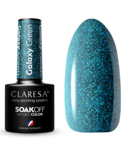 CLARESA Lakier hybrydowy Galaxy Green 5g
