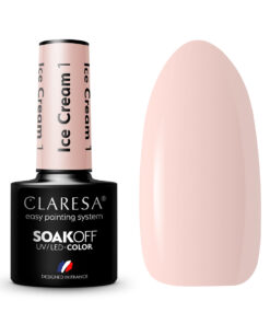 CLARESA lakier hybrydowy Ice cream 1 -5g