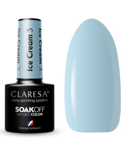 CLARESA lakier hybrydowy Ice cream 3 -5g