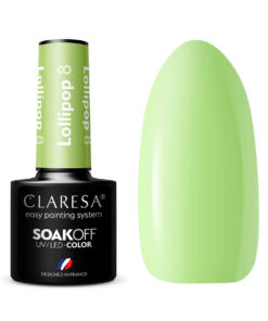 CLARESA Lakier hybrydowy LOLLIPOP 8 -5g