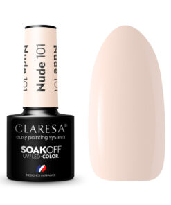 CLARESA Lakier hybrydowy NUDE 101 -5g