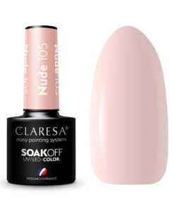 CLARESA Lakier hybrydowy NUDE 105 -5g