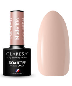 CLARESA Lakier hybrydowy NUDE 106 -5g