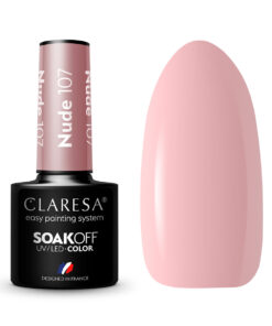CLARESA Lakier hybrydowy NUDE 107 -5g