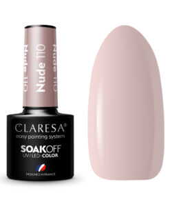 CLARESA Lakier hybrydowy NUDE 110 -5g