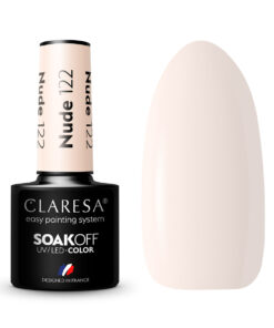 CLARESA Lakier hybrydowy NUDE 122 -5g